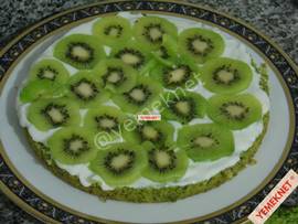 Ispanaklı Kivili Pasta